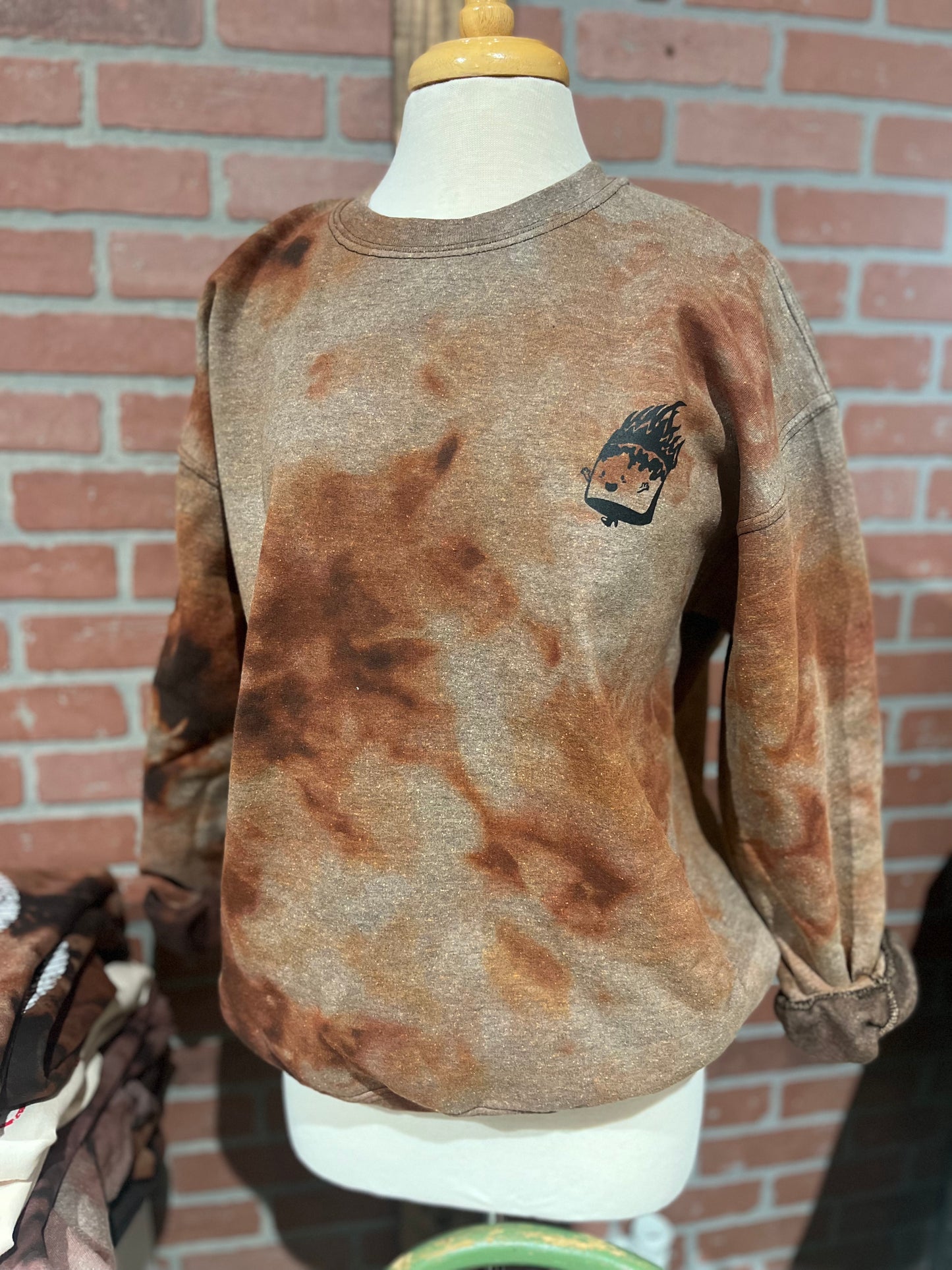 Burnt Out Bleached Sweatshirt