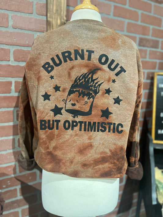 Burnt Out Bleached Sweatshirt