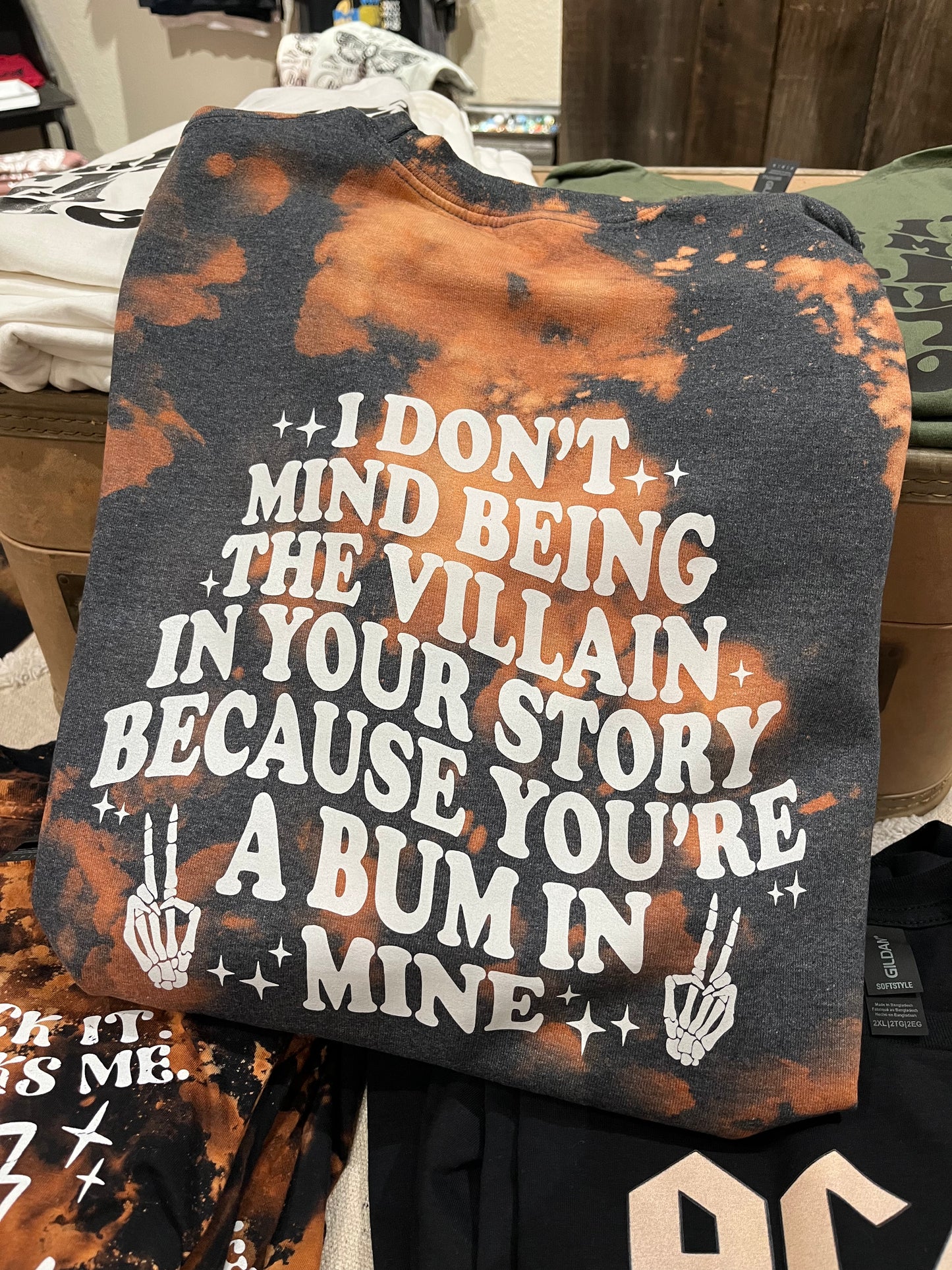 The Villain Bleached Sweatshirt