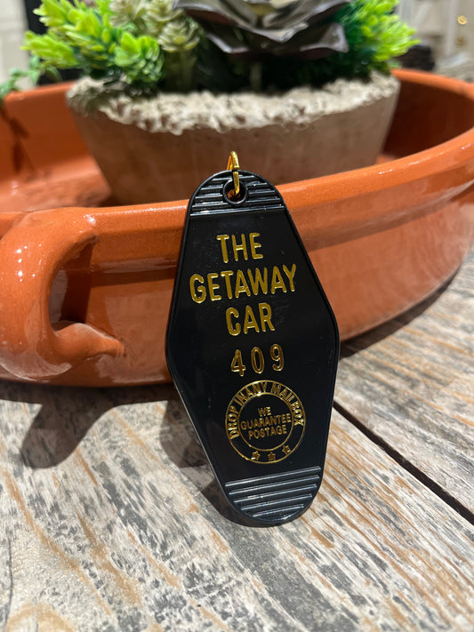 Getaway Car Keychain