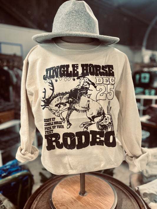 Jingle Horse Rodeo Sweatshirt