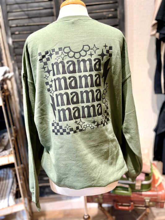 Retro Mama Sweatshirt