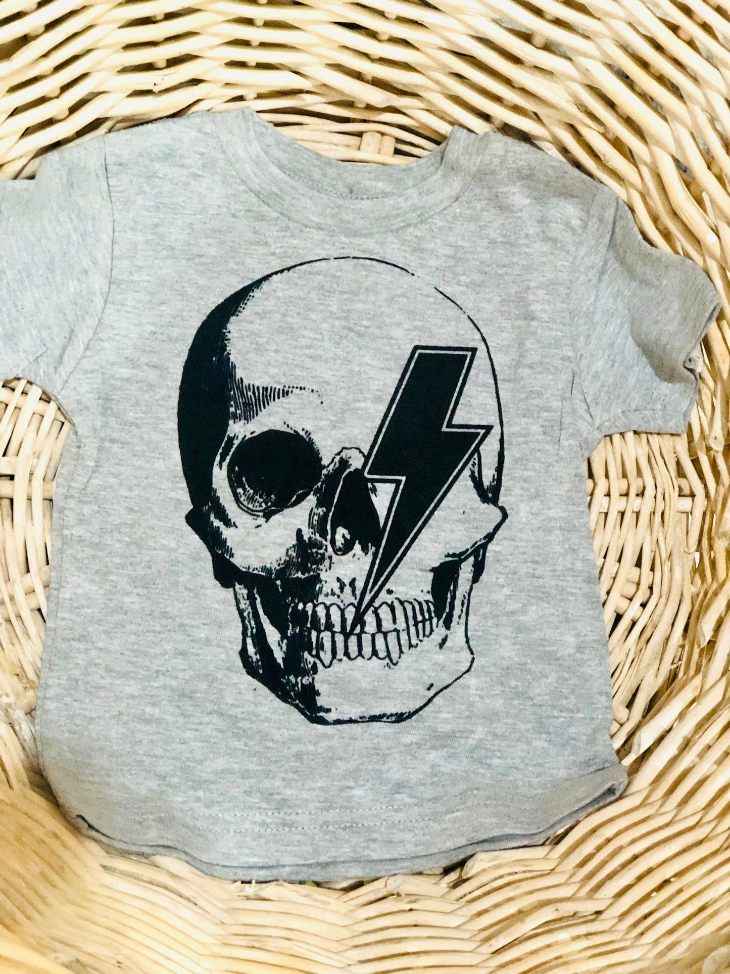 Lightning Skull Youth Tee