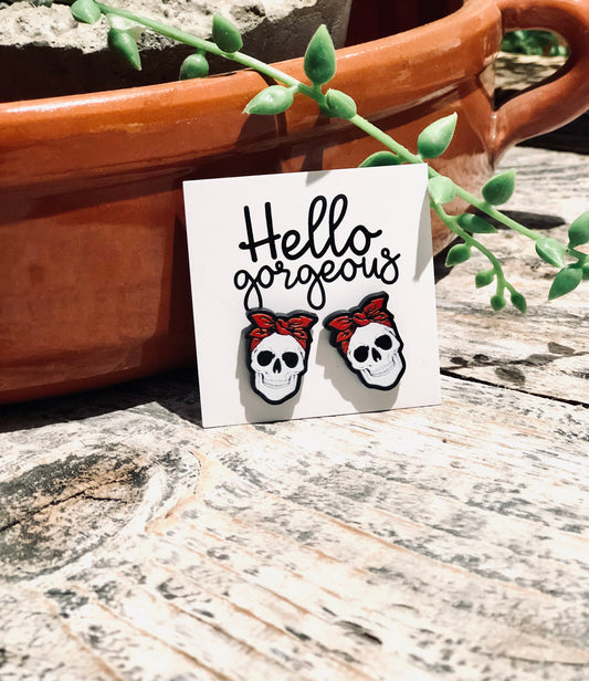 Skelly Stud Earrings