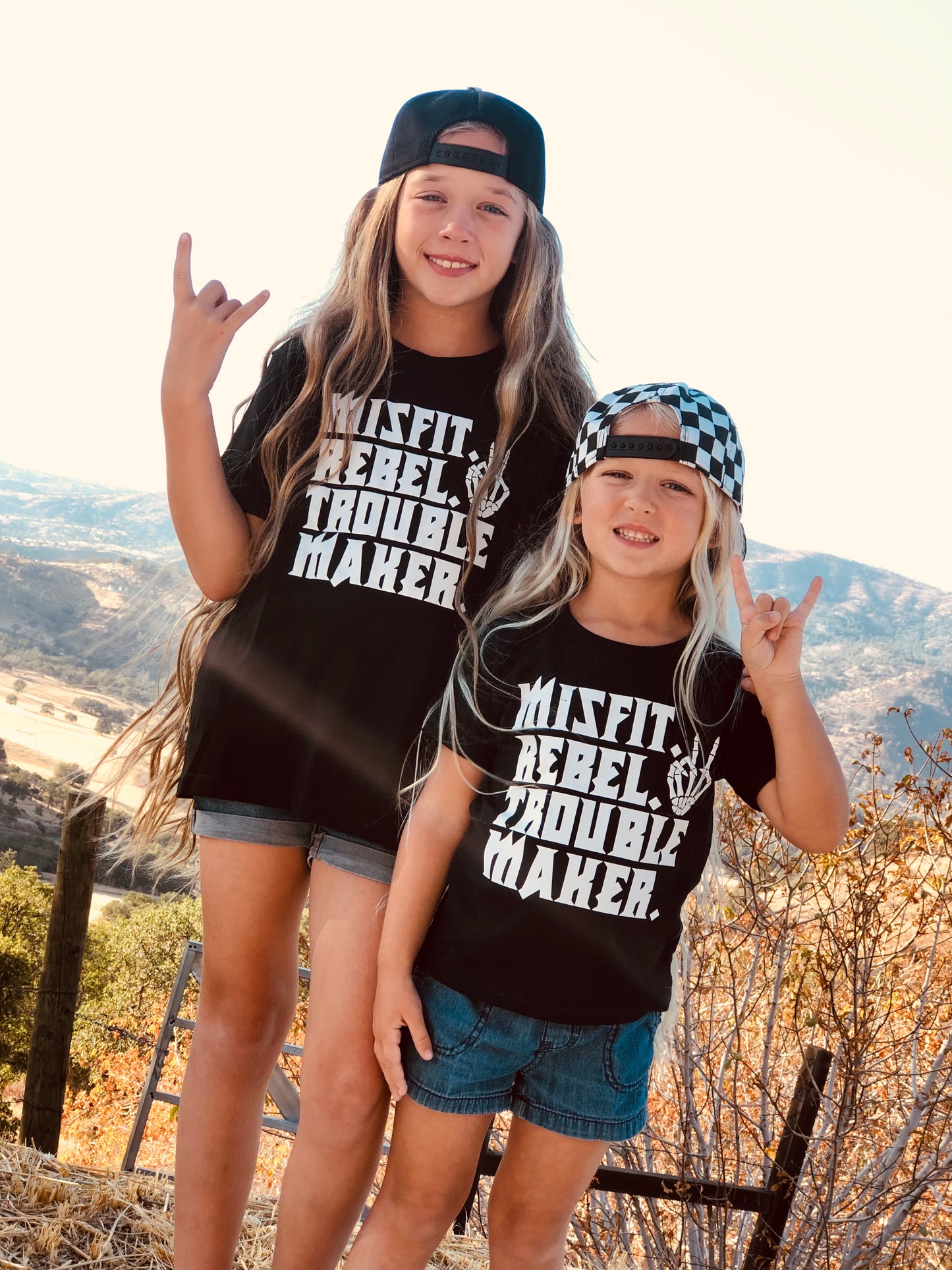 Misfit. Rebel. Trouble Maker. Youth Tee