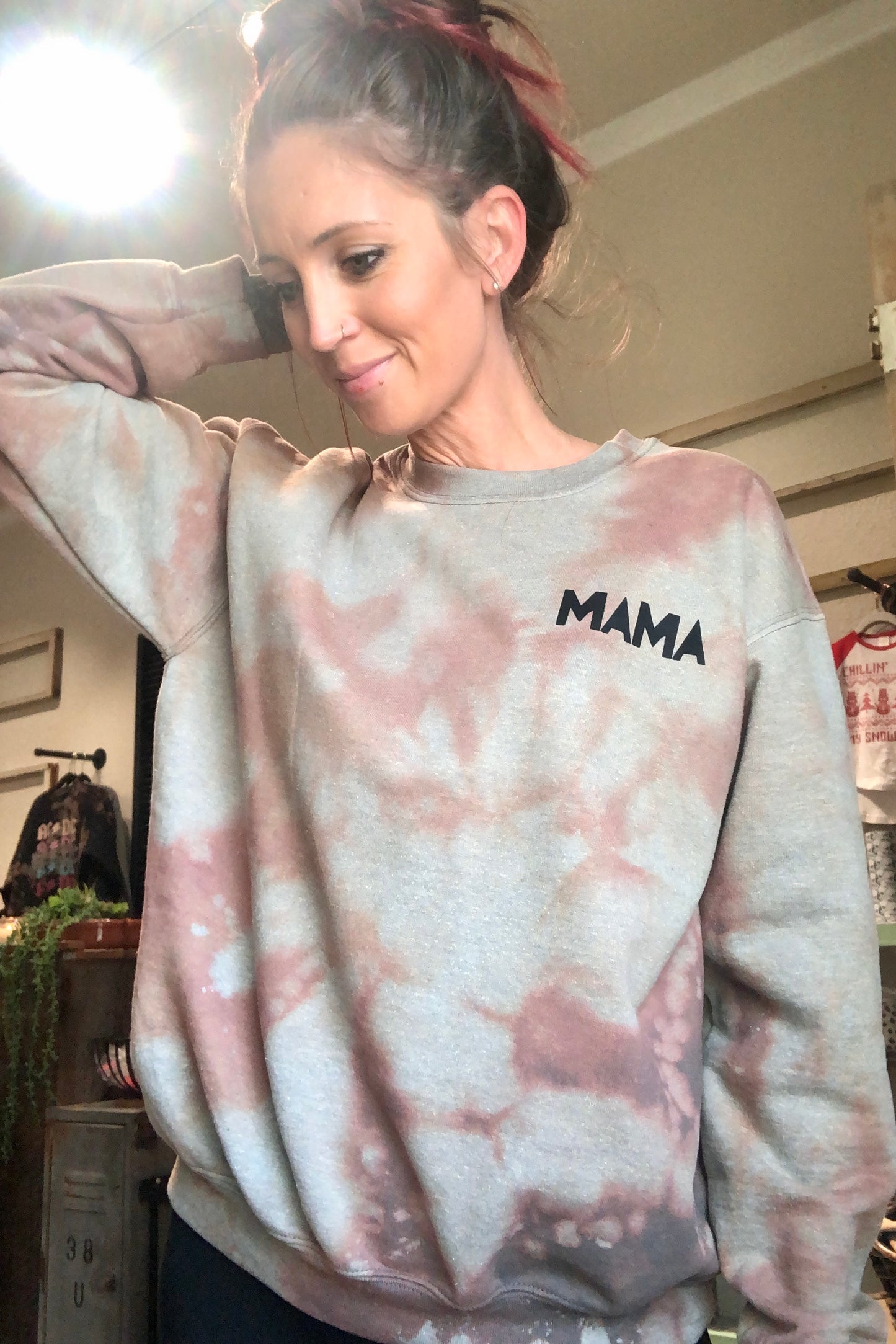 Bully My Kid Bleached Sweatshirt