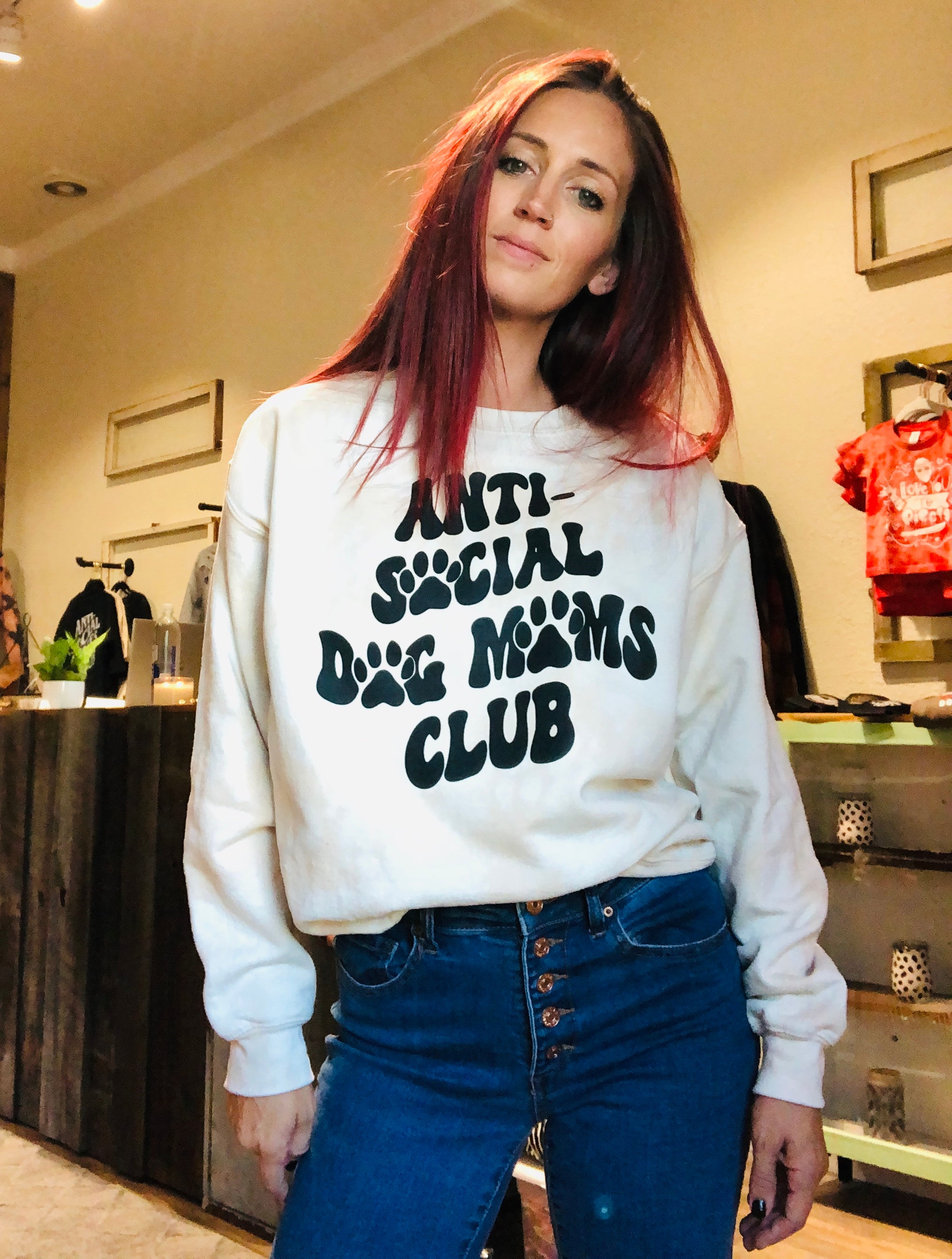 Anti sales social sweatshirt